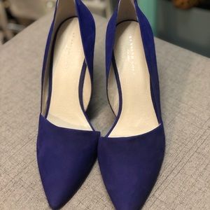 Never Worn Kenneth Cole Blue Heels Size 9.5